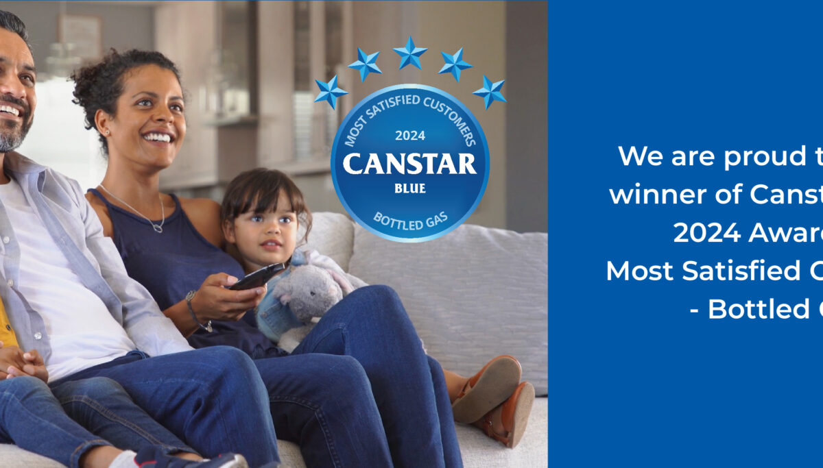 Rockgas is the winner of Canstar Blue’s 2024 Award for Most Satisfied Customers | Bottled Gas