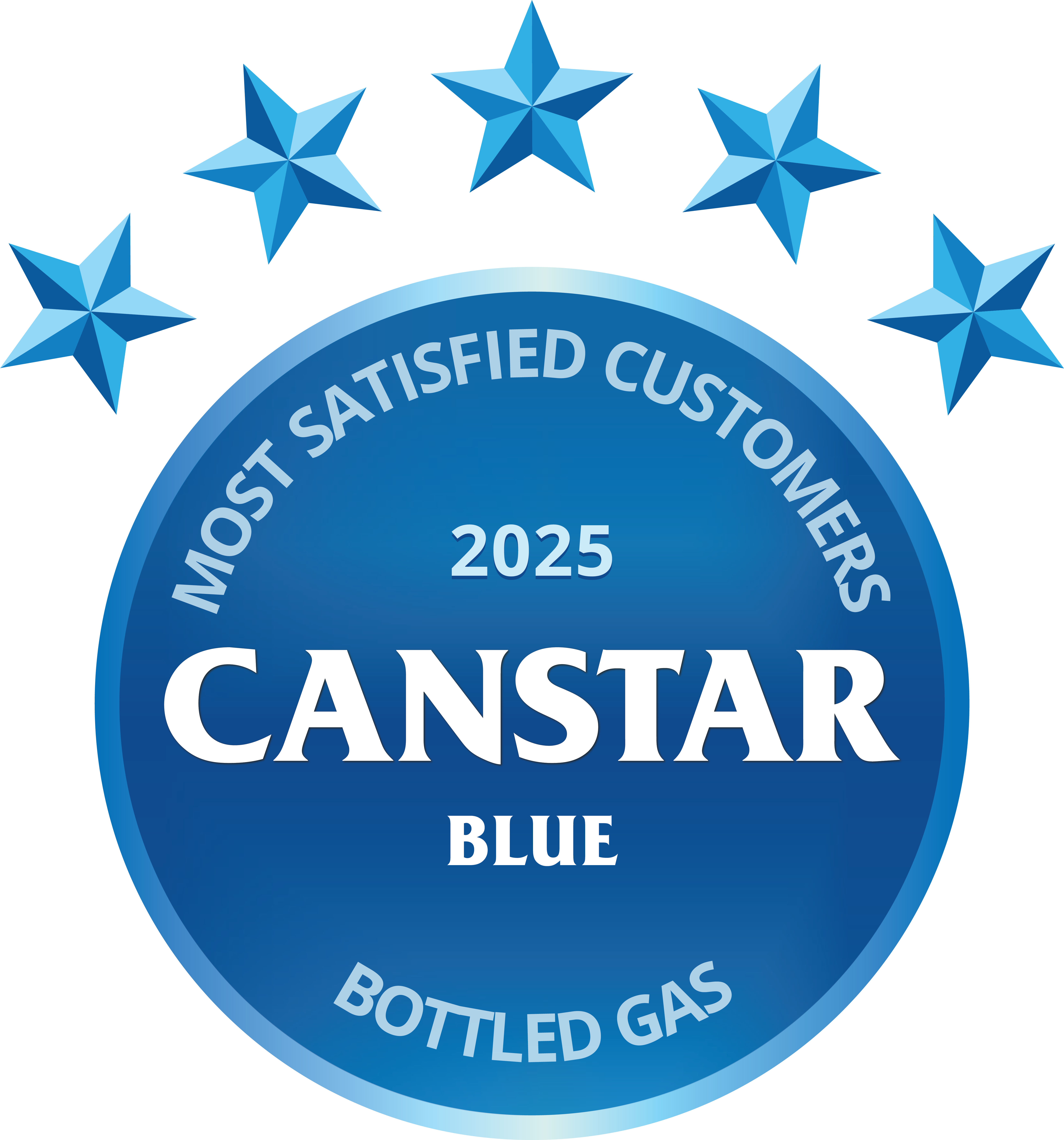 Rockgas is the winner of Canstar Blue’s 2025 Award for Most Satisfied Customers | Bottled Gas